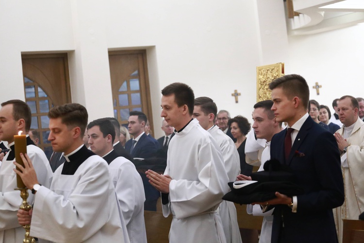Obłóczyny w seminarium