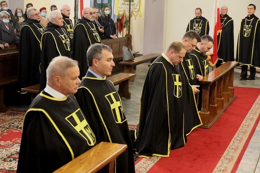 Chorągiew Rycerzy Jana Pawła II powstała w parafii św. Wawrzyńca w Grojcu