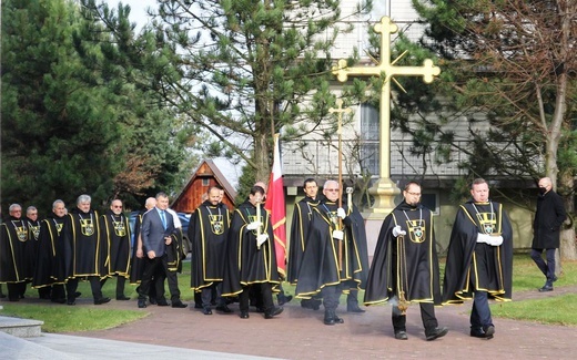 Chorągiew Rycerzy Jana Pawła II powstała w parafii św. Wawrzyńca w Grojcu