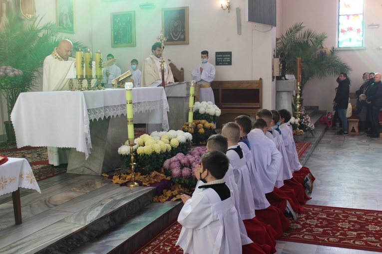 Łąkta ma 9 nowych ministrantów