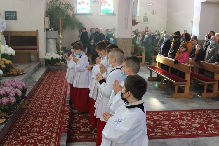 Łąkta ma 9 nowych ministrantów