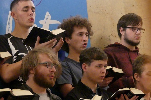 Schola gregoriańska lektorów parafii św. Józefa na Złotych Łanach