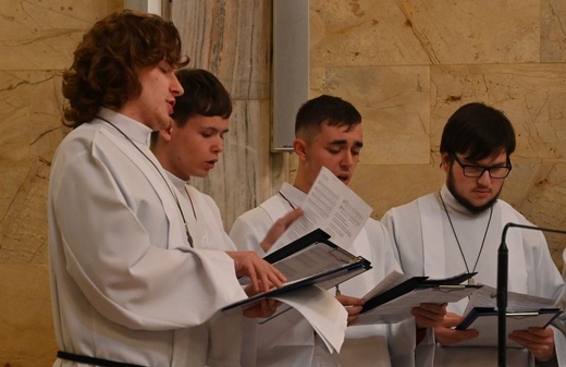 Schola gregoriańska lektorów parafii św. Józefa na Złotych Łanach
