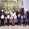 	Laureaci pierwszej edycji w sanktuarium św. Jakuba w Lęborku.