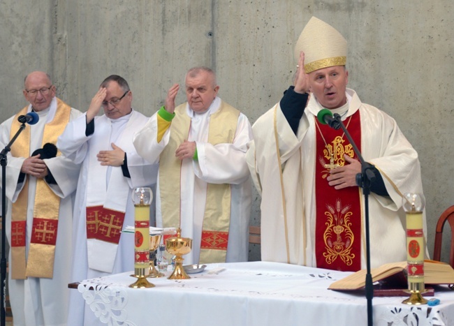 Kamień węgielny pod hospicjum stacjonarne w Sołtykowie