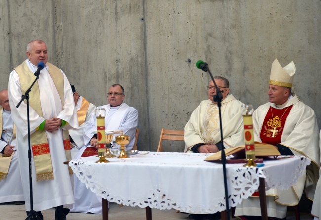 Kamień węgielny pod hospicjum stacjonarne w Sołtykowie