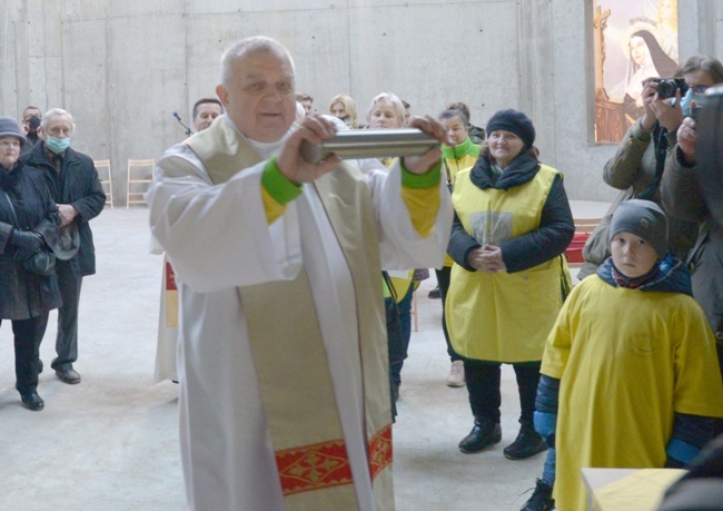 Kamień węgielny pod hospicjum stacjonarne w Sołtykowie