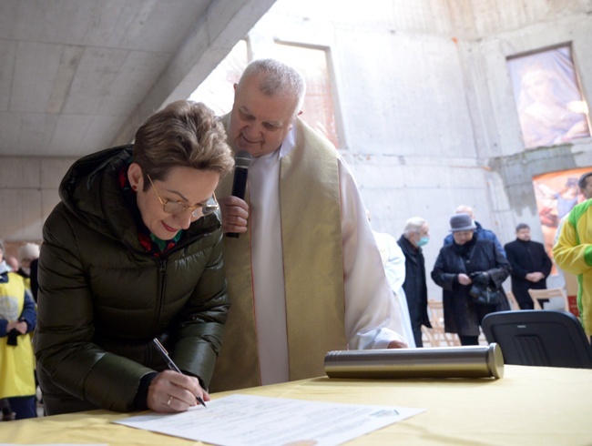 Kamień węgielny pod hospicjum stacjonarne w Sołtykowie