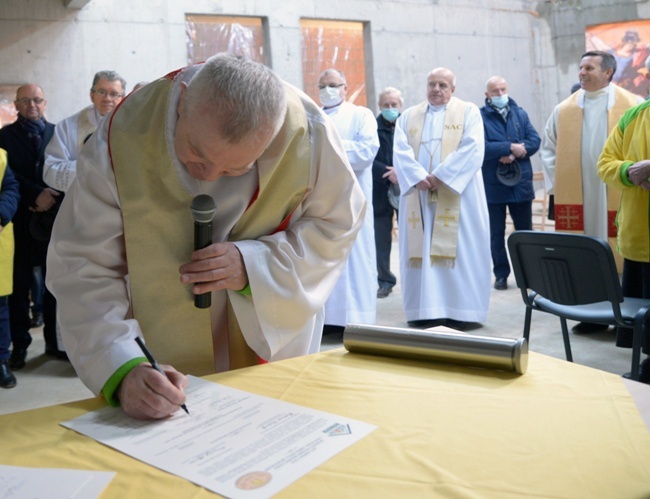 Kamień węgielny pod hospicjum stacjonarne w Sołtykowie
