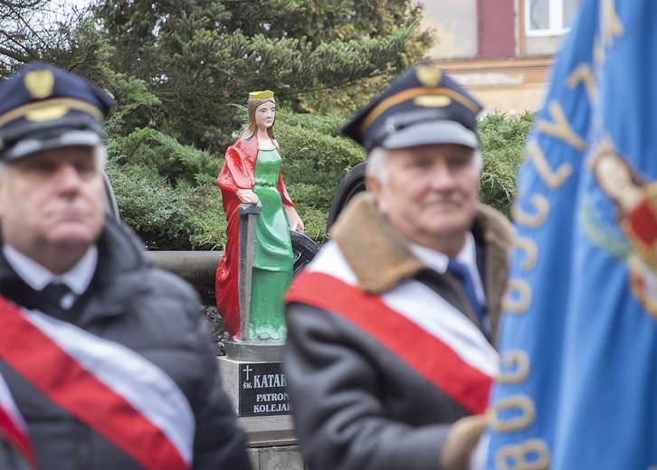 Święta Katarzyna z pilskiego dworca