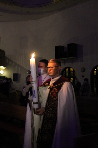 Nabożeństwo wprowadzające w Adwent w parafii pw. Świętej Trójcy