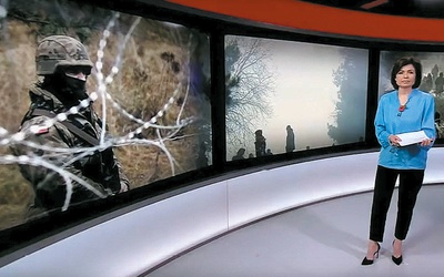 Telewizja BBC obszernie relacjonuje wydarzenia  na granicy polsko-białoruskiej.