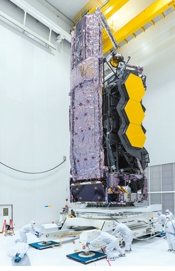 Nowy teleskop zostanie wkrótce wyniesiony  na orbitę.