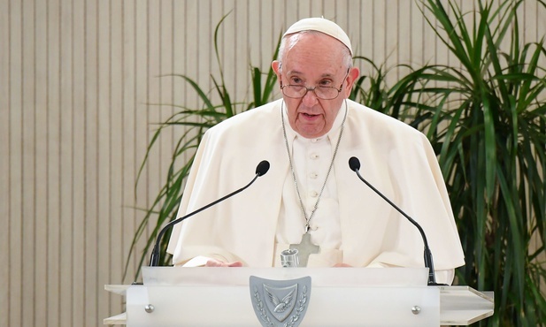 Papież: Cypr to brama między Europą i Bliskim Wschodem