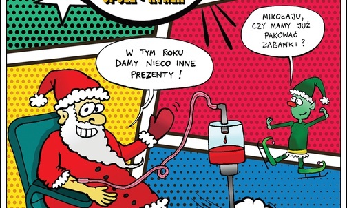 Zostań Świętym Mikołajem - oddaj krew