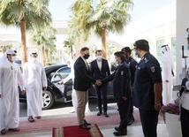 Rozpoczęła się wizyta prezydenta Andrzeja Dudy w Katarze