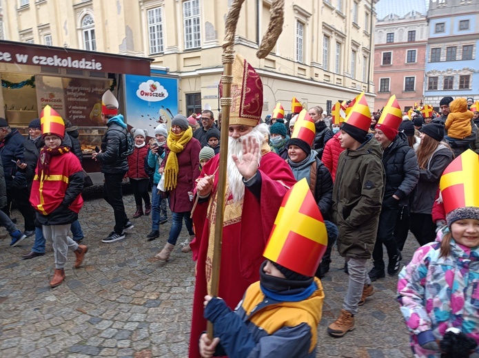 Orszak św. Mikołaja w Lublinie