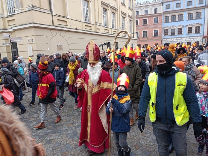 Orszak św. Mikołaja w Lublinie