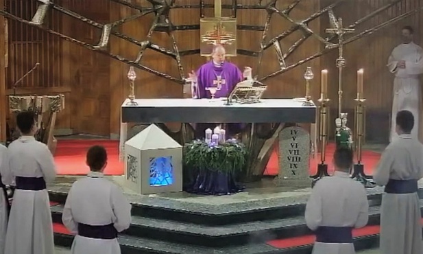 Bp Olszowski do górników: Dziękujemy Bogu i wam za waszą ciężką pracę i modlimy się o rozwiązanie wszelkich problemów