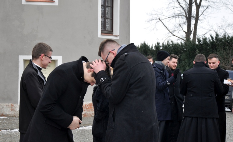 Po święceniach w Głogówku