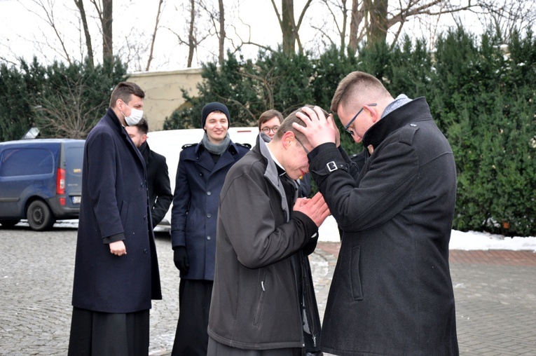 Po święceniach w Głogówku