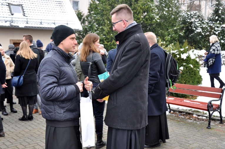 Po święceniach w Głogówku