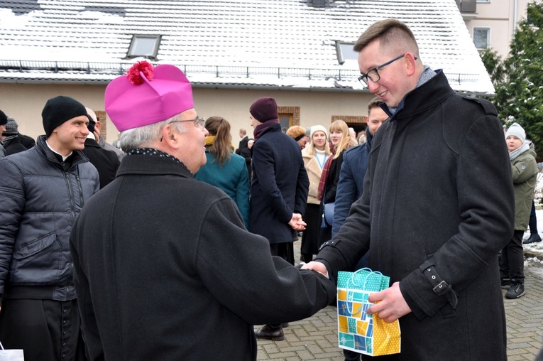 Po święceniach w Głogówku