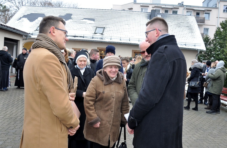 Po święceniach w Głogówku