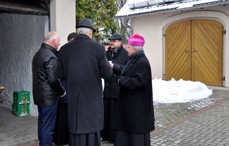 Po święceniach w Głogówku