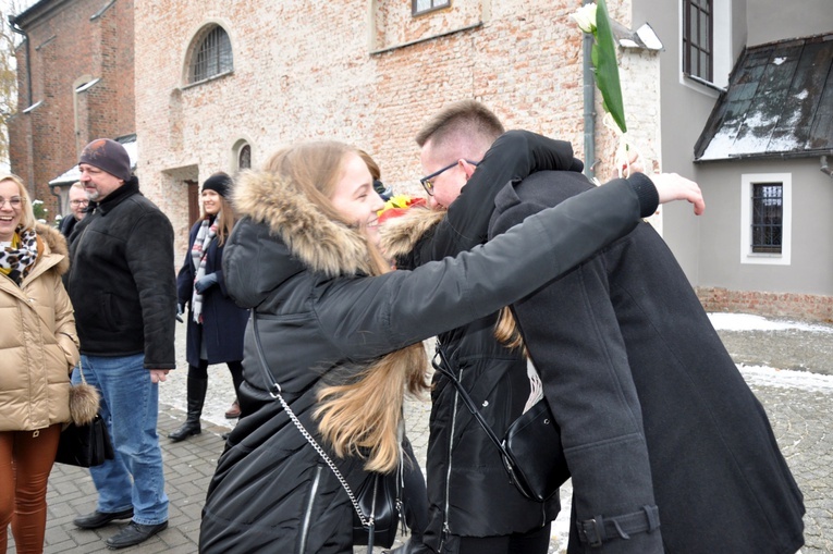Po święceniach w Głogówku