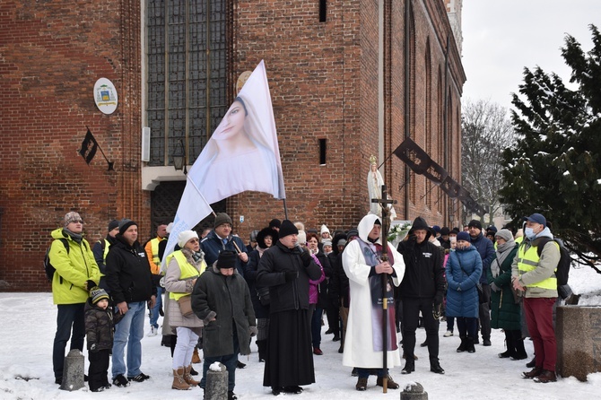 Rózańcowa procesja adwentowa w Gdańsku