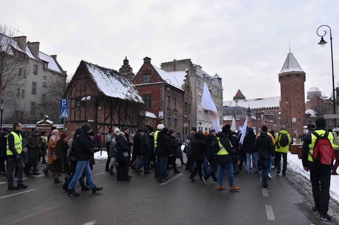 Rózańcowa procesja adwentowa w Gdańsku