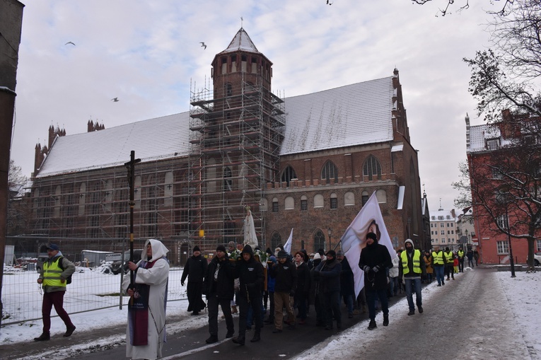 Rózańcowa procesja adwentowa w Gdańsku