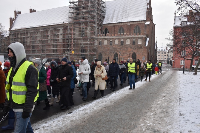 Rózańcowa procesja adwentowa w Gdańsku