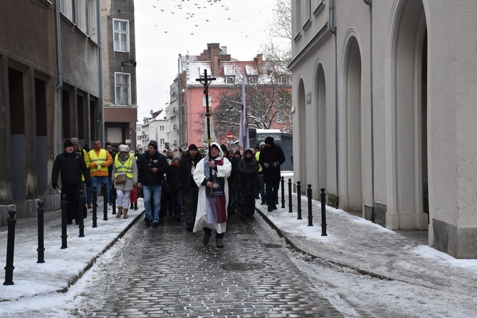 Rózańcowa procesja adwentowa w Gdańsku