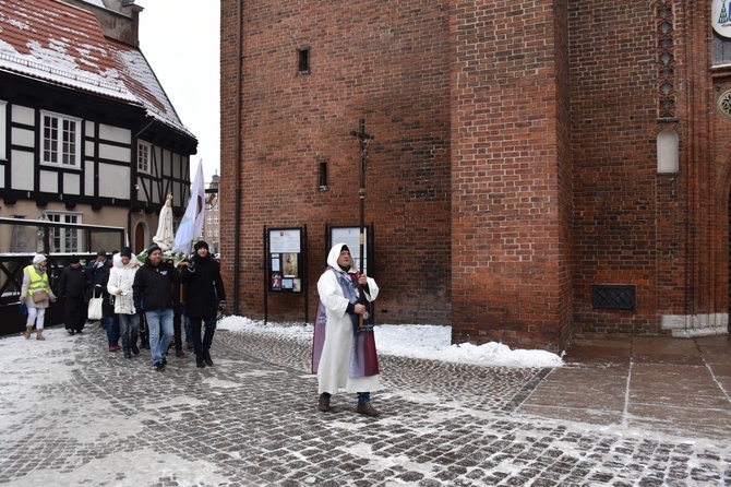 Rózańcowa procesja adwentowa w Gdańsku