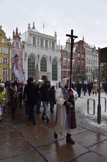 Rózańcowa procesja adwentowa w Gdańsku