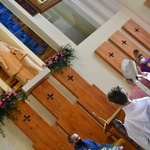 Poświęcenie figury św. Józefa w Nowej Soli