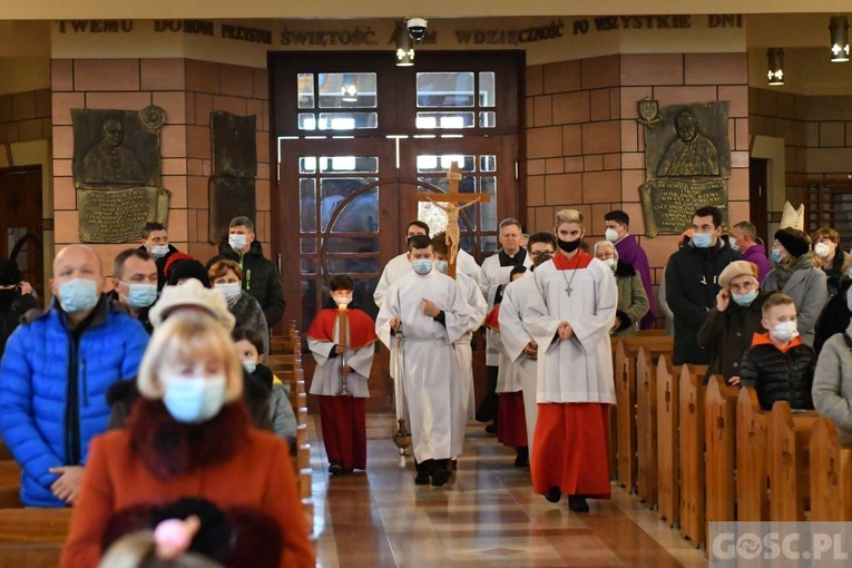 Poświęcenie figury św. Józefa w Nowej Soli