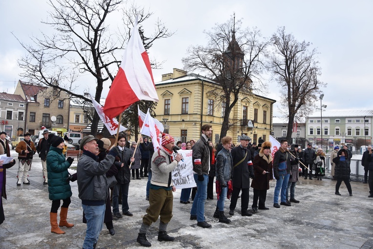Obchody 40. rocznicy Stanu Wojennego w Nowym Targu 