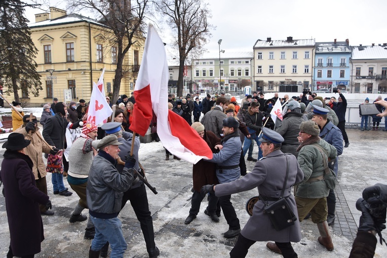 Obchody 40. rocznicy Stanu Wojennego w Nowym Targu 