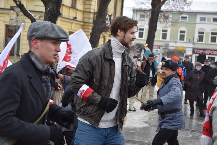 Obchody 40. rocznicy Stanu Wojennego w Nowym Targu 