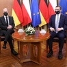 Spotkanie premiera Mateusza Morawieckiego z kanclerzem Niemiec Olafem Scholzem