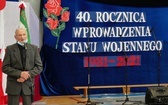 40. rocznica wprowadzenia stanu wojennego i poświęcenia sztandaru "Solidarności" w Rajczy