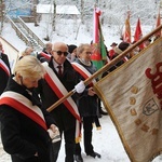 40. rocznica wprowadzenia stanu wojennego i poświęcenia sztandaru "Solidarności" w Rajczy