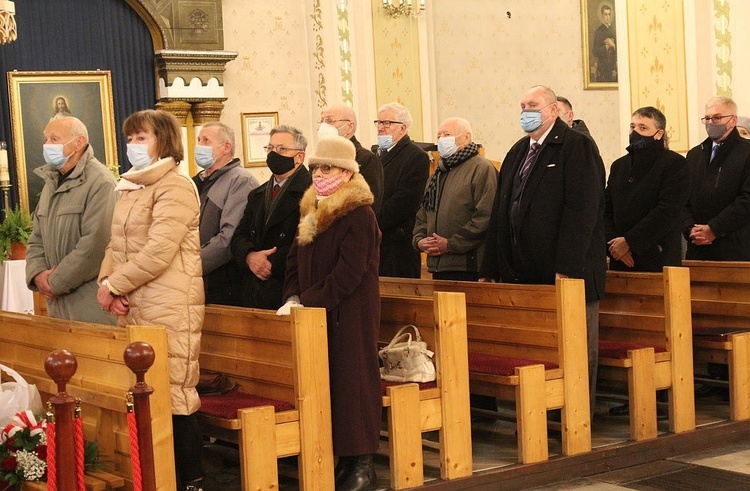 40. rocznica wprowadzenia stanu wojennego i poświęcenia sztandaru "Solidarności" w Rajczy