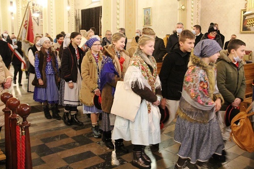 40. rocznica wprowadzenia stanu wojennego i poświęcenia sztandaru "Solidarności" w Rajczy