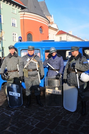 Obchody 40 rocznicy ogłoszenia stanu wojennego w Krakowie cz. 1