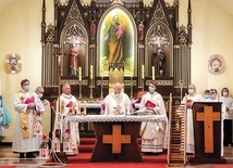 	Msza w Ligocie Zabrskiej.