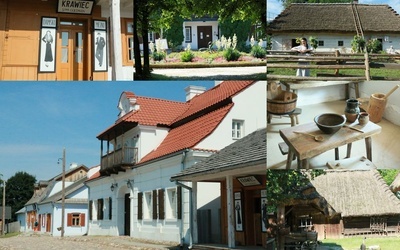 Wieś, dwór i miasteczko to triada z lubelskiego skansenu.